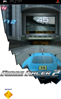 Ridge Racer 2 PAL PSP PAL box art