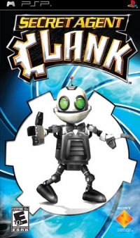 Secret Agent Clank PAL PSP PAL box art