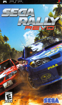 Sega Rally Revo PSP  box art