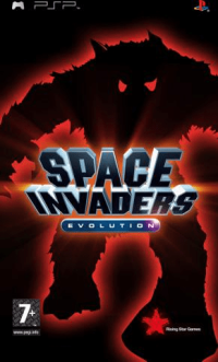 Space Invaders Evolution PAL PSP PAL box art