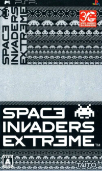 Space Invaders Extreme PAL PSP PAL box art