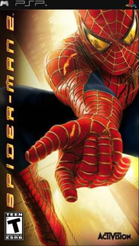Spiderman 2 PSP US box art