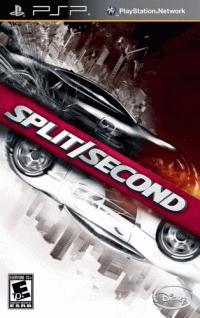 Split/Second PSP  box art