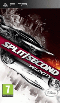 Split/Second Velocity PAL PSP  box art