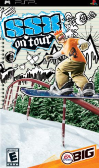 SSX on Tour PAL PSP PAL box art