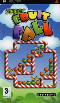 Super Fruit Fall PAL PSP PAL box art