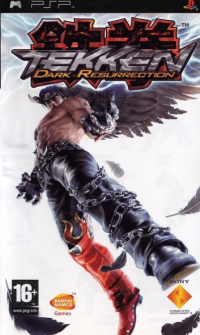 Tekken Dark Resurrection (PSP Essentials) PAL PSP  box art