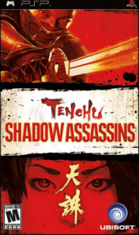 Tenchu: Shadow Assassins PSP US box art
