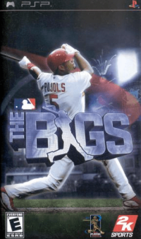 The Bigs PSP US box art