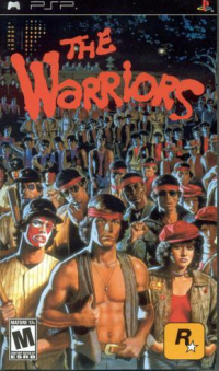 The Warriors PAL PSP PAL box art