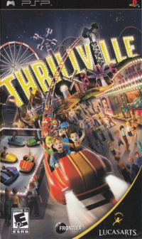 Thrillville PSP US box art