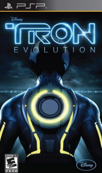 Tron: Evolution PAL PSP PAL box art