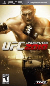 UFC Undisputed 2010 PSP  box art