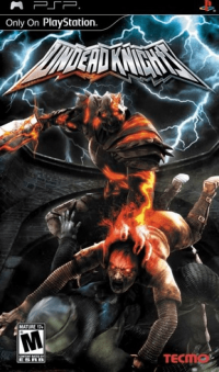 Undead Knights PAL PSP box art