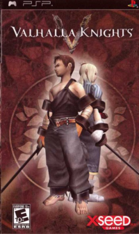 Valhalla Knights PAL PSP box art