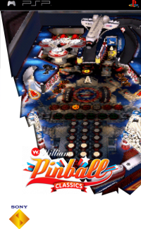 Williams Pinball Classics PAL PSP PAL box art