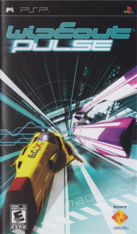 Wipeout Pulse PSP  box art