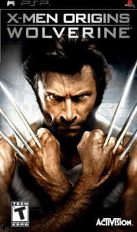 X-Men Origins: Wolverine PAL PSP PAL box art