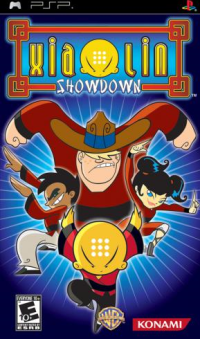 Xiaolin Showdown PSP US box art