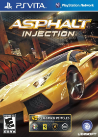 Asphalt Injection PAL Playstation Vita PAL box art