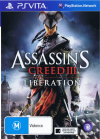 Assassin's Creed III: Liberation PAL Playstation Vita PAL box art
