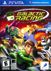 Ben 10: Galactic Racing PAL Playstation Vita PAL box art