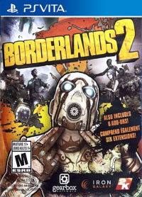 Borderlands 2 PAL Playstation Vita PAL box art