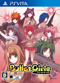 Bullet Girls JP Playstation Vita JP box art