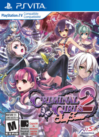 Criminal Girls 2 JP Playstation Vita JP box art
