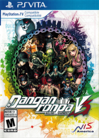 Danganronpa V3: Killing Harmony Playstation Vita US box art