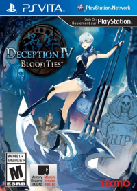 Deception IV: Blood Ties PAL Playstation Vita PAL box art
