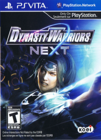 Dynasty Warriors Next Playstation Vita  box art