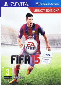 FIFA 15 PAL Playstation Vita PAL box art