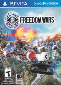 Freedom Wars Playstation Vita US box art
