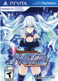 Hyperdevotion Noire: Goddess Black Heart PAL Playstation Vita box art