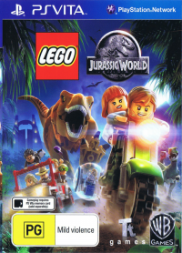 LEGO Jurassic World Playstation Vita US box art