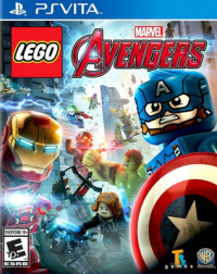 LEGO Marvel's Avengers Playstation Vita US box art