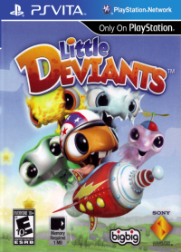 Little Deviants PAL Playstation Vita box art