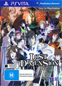 Lost Dimension PAL Playstation Vita PAL box art
