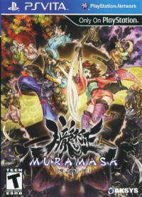 Muramasa Rebirth Playstation Vita US box art