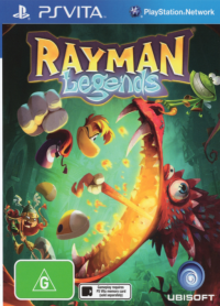 Rayman Legends JP Playstation Vita JP box art
