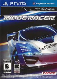Ridge Racer Playstation Vita  box art
