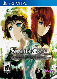 Steins Gate JP Playstation Vita JP box art
