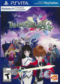 Tales of Hearts R Playstation Vita US box art