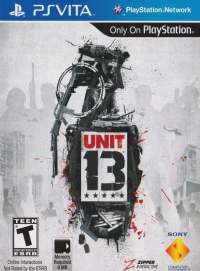 Unit 13 PAL Playstation Vita PAL box art