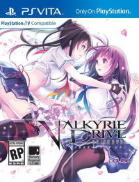 Valkyrie Drive Bhikkhuni PAL Playstation Vita PAL box art