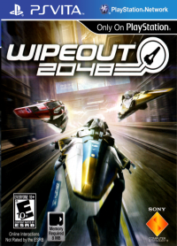 Wipeout 2048 Playstation Vita  box art