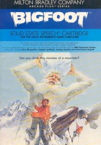 Bigfoot TI-99  box art