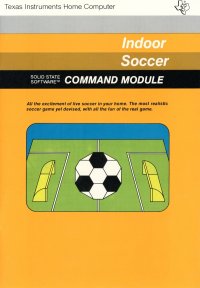 Indoor Soccer TI-99 US box art