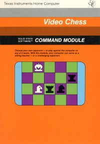 Video Chess TI-99 US box art